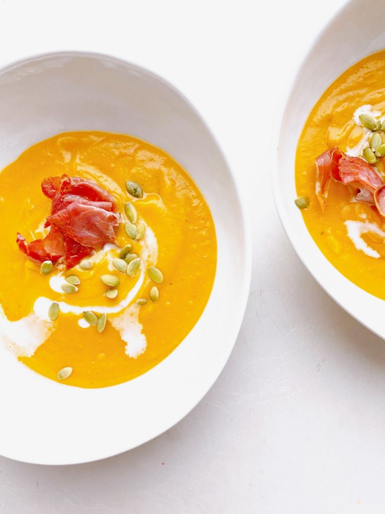 Slow Cooker Curried Butternut Squash Soup Recipe