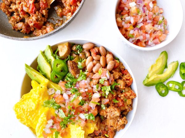 Grain Free Breakfast Burrito Bowls – Eating at Altitude